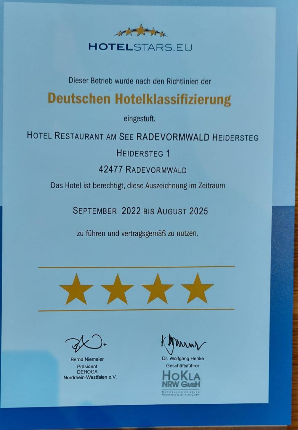 Hotel Radevormwald Extérieur photo